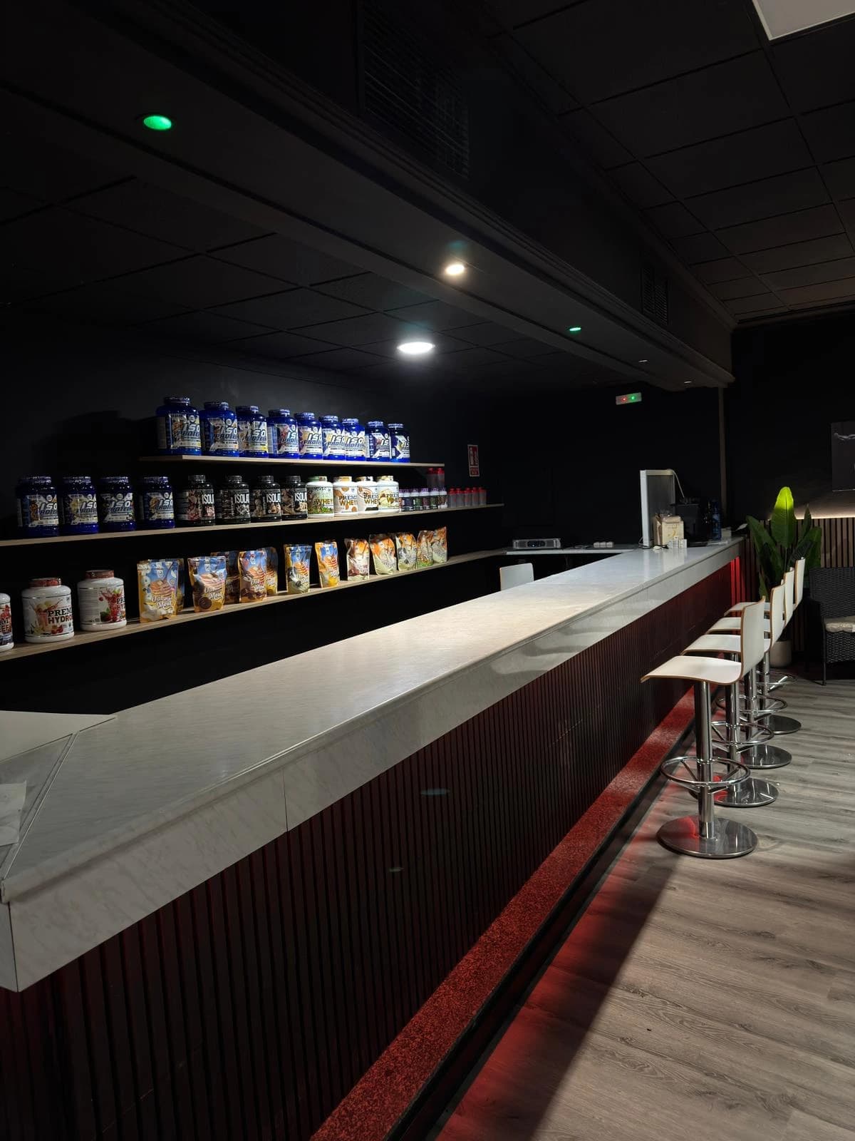 Recepción en Destino Fit, gimnasio en Teba